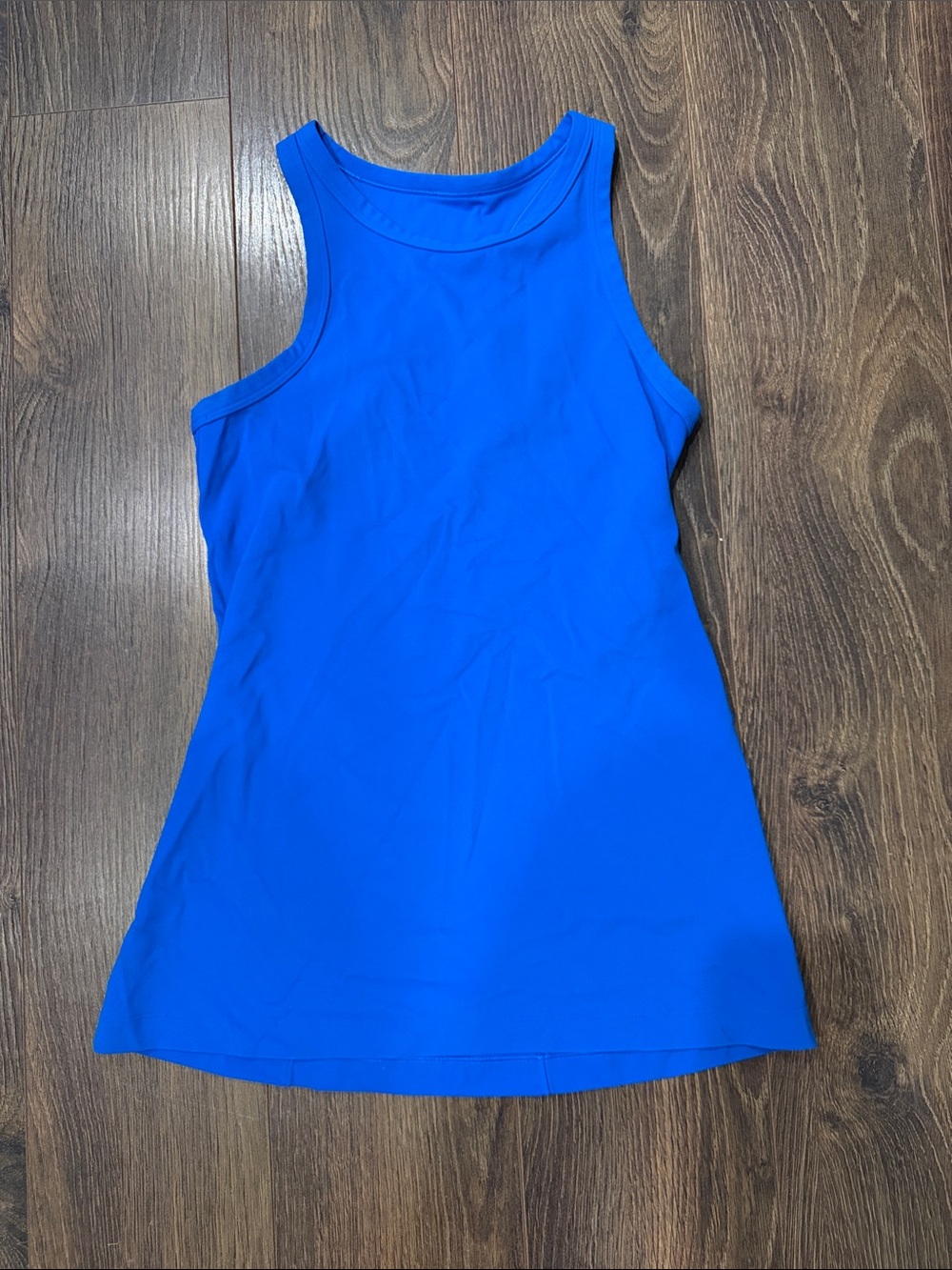 Lululemon Align Hip Length Racerback Tank Top Poolside Blue Size 6